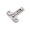 Hickory Hardware Hinge Concealed Face Frame Self-Close Mounting Plate 1 mm Polished Nickel Finish, 2PK HH075228-14 - alternate 1
